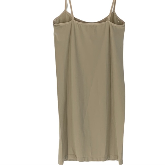 Iconoflash Nylon Long Cami Slip Dress Plus Size. - Picture 4 of 4